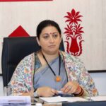 The Union Minister for Women & Child Development and Textiles, Smt. Smriti Irani delivering the keynote address at a Webinar on “A Movement Towards Atmanirbhar Bharat-Competitiveness and Manufacturing of PPEs”, organised by the Institue for Competitiveness (IFC), in New Delhi on December 11, 2020.
The Secretary, Textiles, Shri Ravi Capoor is also seen.