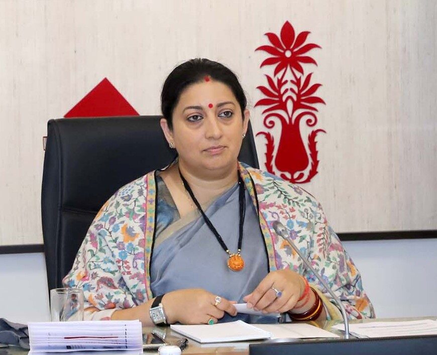 Smt._Smriti_Irani_Minister_of_Textiles